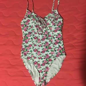 Betsey Johnson Garden Rose Swim Suit